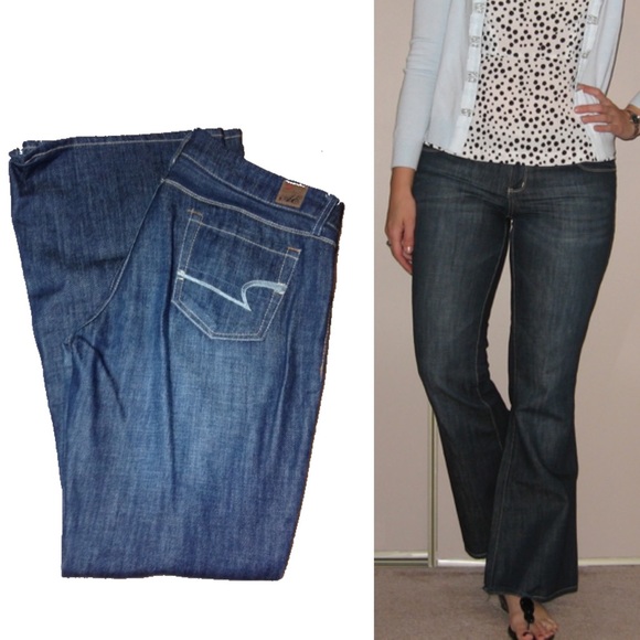 Dark wash flare jeans - Picture 6 of 11